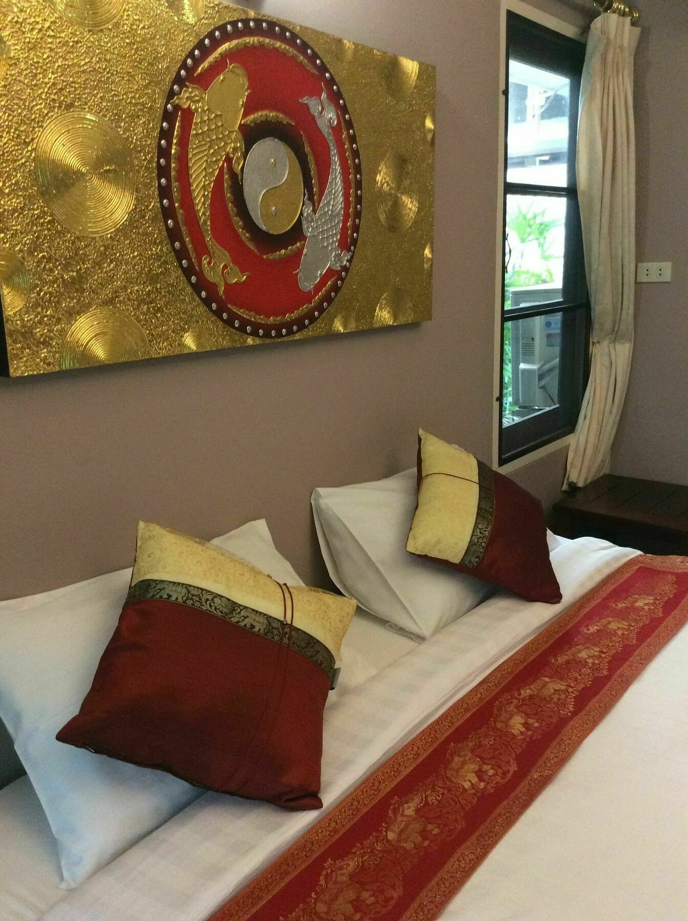 The Nine Guest House Kanchanaburi Exterior foto